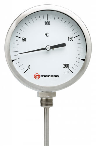 Termometro con quadrante - Mecesa - Mecanica Egarense, SA - Pt100 / per prodotti chimici / per gas