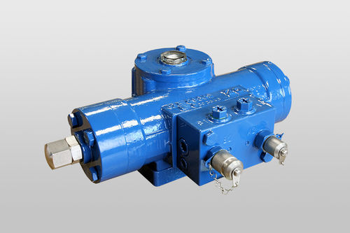 Attuatore idraulico - STK - Pleiger Maschinenbau GmbH & Co. KG - rotativo / a doppio effetto / ISO
