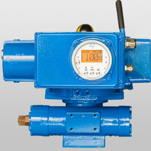 Attuatore elettroidraulico - EC-68 - Pleiger Maschinenbau GmbH & Co. KG - rotativo / a doppio effetto / 380 V