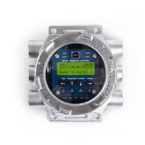 Controllore per valvola digitale - IDC24-AF series - Val Controls A/S - antideflagrante / a sfera / pneumatico