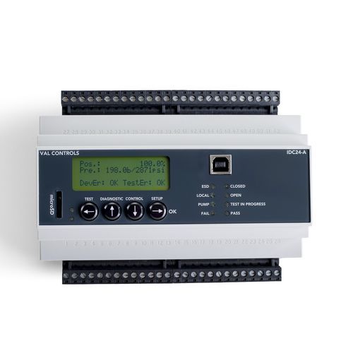 Controllore per valvola digitale - IDC24-A series - Val Controls A/S - antideflagrante / a sfera / elettrico