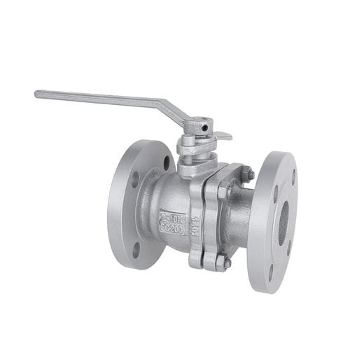 Valvola a sfera - RQ41F-10K - Yongkang Yonlin Industry & Trade Co.,Ltd Yongkang Lianggong Valve Co., Ltd. - a leva / con flangia / in ghisa