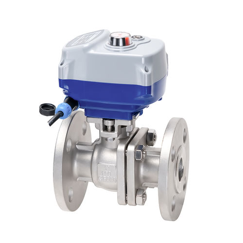 Valvola a sfera - Q941F-150R - Yongkang Yonlin Industry & Trade Co.,Ltd Yongkang Lianggong Valve Co., Ltd. - elettrica / di controllo / con flangia