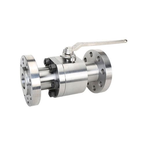 Valvola a sfera - MDQ41F-600 - Yongkang Yonlin Industry & Trade Co.,Ltd Yongkang Lianggong Valve Co., Ltd. - con comando a leva / con flangia / in acciaio inossidabile