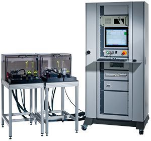Banco di prova elettrico - Schleich GmbH - automatico / per sistema di direzione / di bobina