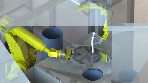 Cella robotizzata di taglio al plasma - DESMASA