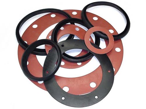 Guarnizione piatta - 7106 series - Phelps Industrial Products LLC - in neoprene / rotonda / montata su flangia