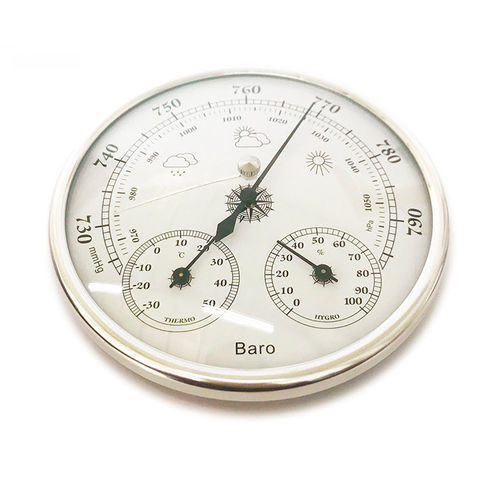 Termo-igrometro meteorologia - BR300-1 - Shanghai QualityWell industrial CO.,LTD. - con quadrante / con montaggio a parete / temperatura