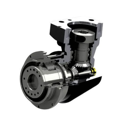Servo-riduttore planetario - ADR90 - Newstart Planetary Gear Boxes Co.,Ltd. - a ingranaggi elicoidali / ad assi ortogonali / con albero di uscita verticale