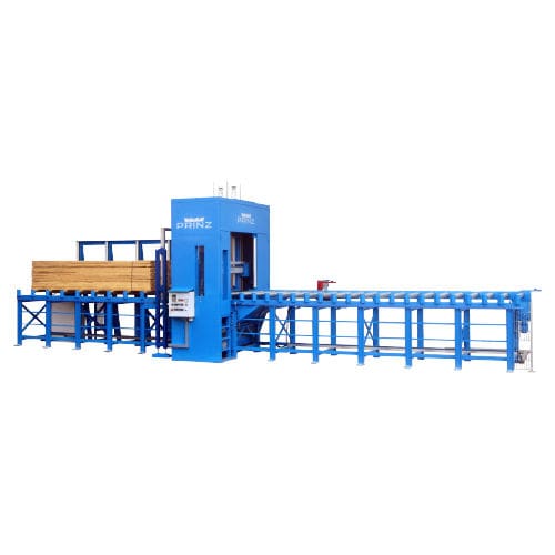 Troncatrice - PC120  - Prinz Kettensägetechnik - verticale / per legno / interamente automatica