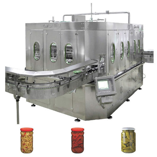 Macchina di riempimento per vasetti - RCV 28 - Comi srl - scatole di conserve / per bicchieri / per alimenti
