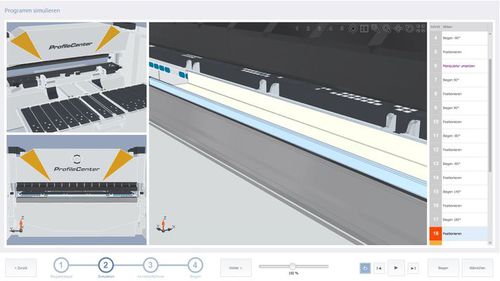 Software di programmazione - ProfileCenter  - RAS Reinhardt Maschinenbau GmbH - di simulazione / di rete / di macchina