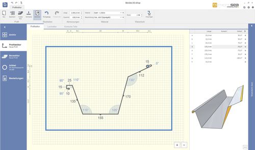 Software di programmazione - Bendex Professional - RAS Reinhardt Maschinenbau GmbH - di macchina / da cantiere / per lamiere