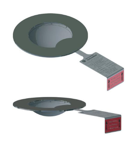 Disco di rottura invertito - UX  - Visilume Ltd - in acciaio inossidabile / ad alta pressione