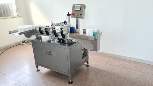 Macchina di etichettatura automatica - Pk-LINE-Easy-R-V - Packin.it - wraparound / compatta / verticale