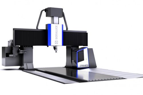 Alesatrice-fresatrice CNC - PMG - Soraluce - verticale / 4 assi / di precisione