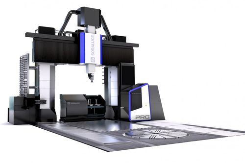 Alesatrice-fresatrice CNC - PRG - Soraluce - verticale / 4 assi / 5 assi