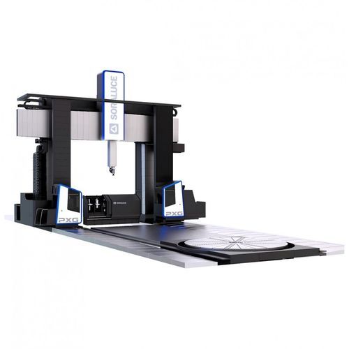 Alesatrice-fresatrice CNC - PXG - Soraluce - verticale / 4 assi / modulare