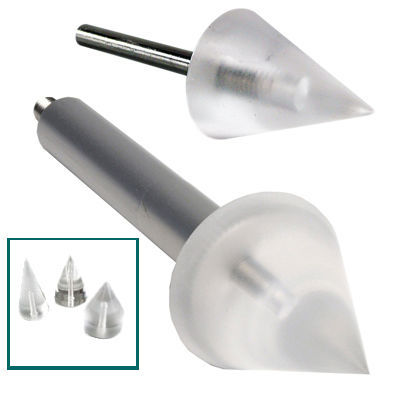 Sonda conica - 432 series - Mecmesin - di prova / per analisi della consistenza / in acciaio inossidabile