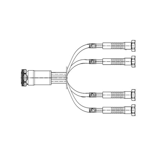 Cavo ottico ibrido - HBC-14HF-MQ4 series - Amphenol Antenna Solutions