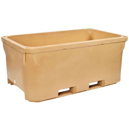 Cassa-pallet in plastica - 1400  - Borgarplast - per prodotti sfusi / per l'industria ittica