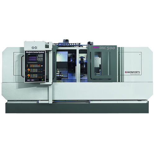 Tornio CNC - DNC 500 DuoTurn - Monforts Werkzeugmaschinen GmbH & Co. KG - orizzontale / a banco inclinato / idrostatico