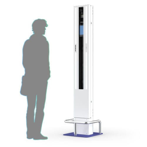 Terminale di controllo accessi - CT1 - DERMALOG Identification Systems GmbH - con touch screen / da terra / a parete