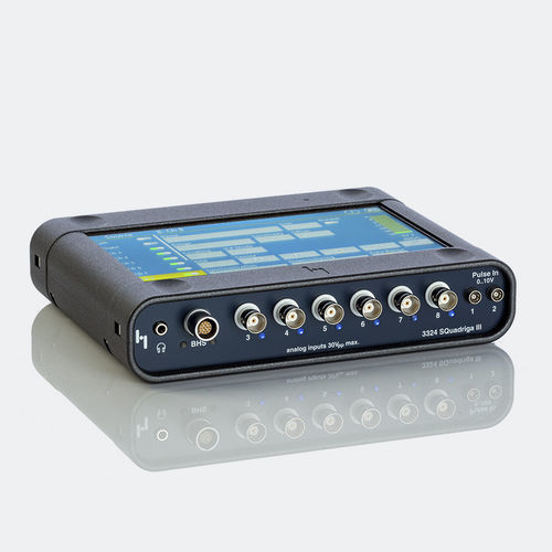 Sistema di misurazione mobile - SQuadriga III - HEAD acoustics GmbH - di vibrazioni / acustico / di rugosità