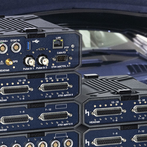 Sistema di acquisizione dati di vibrazioni - HEADlab II - HEAD acoustics GmbH - sonoro / modulare / rinforzato