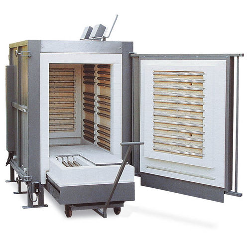 Forno a suola mobile - WK series - ThermConcept Dr. Fischer - di riscaldamento / elettrico / per lavorazione di vetro