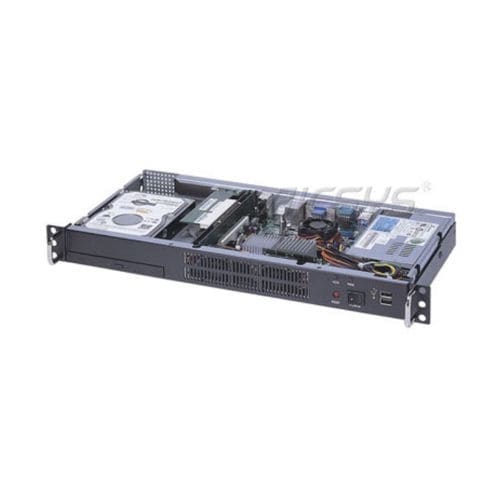 Case per PC per rack - NDS-102M series - AICSYS Inc - 19" / 1U / rinforzato