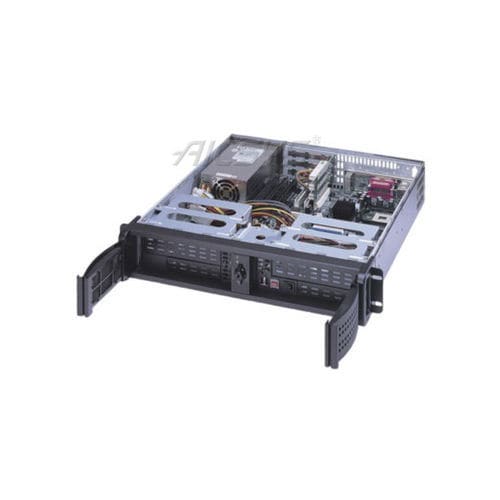 Case per PC per rack - RCK-204MA - AICSYS Inc - 19" / 2U / 6 slot