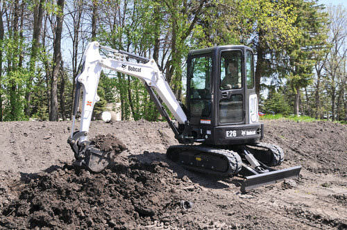 Miniescavatore - E26 - BOBCAT - cingolato / Tier 4 finale / per cantiere di costruzione
