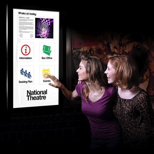 Schermo tattile capacitivo - Top Screen Media Ltd (White Label Loyalty) - a tecnologia capacitiva proiettata