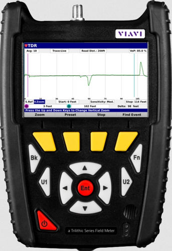 Riflettometro TDR - Viavi Solutions UK Ltd.. - ottico / portatile