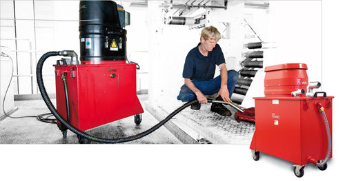Aspiratrucioli - SPS series - Ruwac Industriesauger GmbH - elettrico / portatile / antideflagrante