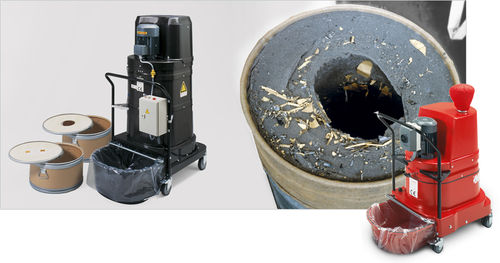 Separatore per rifiuti - Ruwac Industriesauger GmbH - inerziale / verticale / mobile