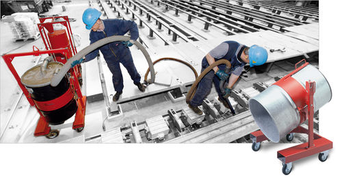 Separatore per rifiuti - Ruwac Industriesauger GmbH - a tamburo / mobile / a secco
