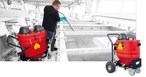 Aspiratore industriale - WSP 2000 - Ruwac Industriesauger GmbH - per liquidi / elettrico / portatile