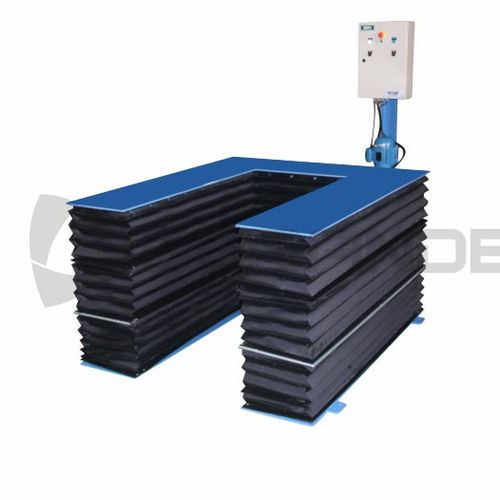 Tavola elevatrice extrapiatta - DGRANDE MACHINES MANUFACTURER - a soffietto / idraulica / stazionaria