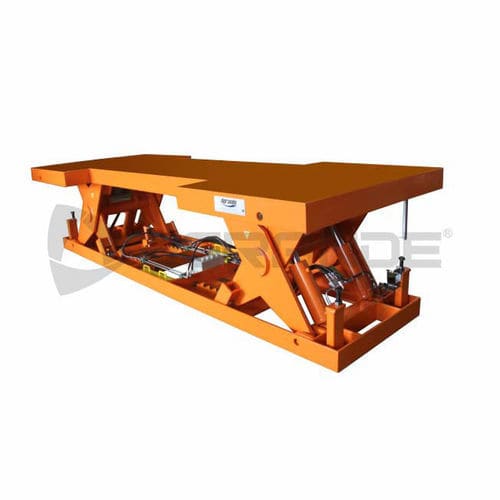 Tavola elevatrice a doppio pantografo in tandem - DGRANDE MACHINES MANUFACTURER - idraulica / stazionaria