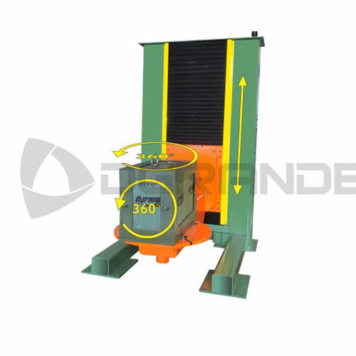 Posizionatore di saldatura idraulico - DGRANDE MACHINES MANUFACTURER - rotativo / 2 assi / con dispositivo di sollevamento