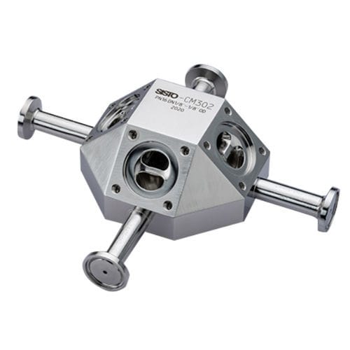 Valvola a membrana - CM series - SISTO Armaturen S.A. - manuale / pneumatica / a T