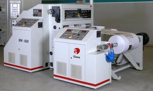 Taglierina ribobinatrice automatica - BM Series - GIAVE S.a - doppia / per carta