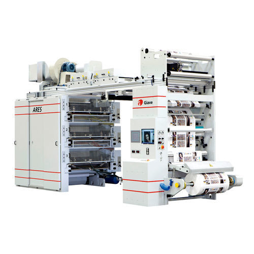 Macchina da stampa flessografica stack - ARES C series - GIAVE S.a - a 8 colori / a 6 colori / a 4 colori