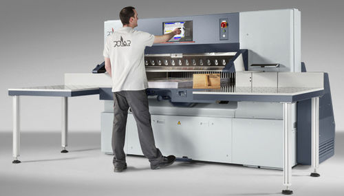 Taglierina da carta ad alta velocità - N 176 series - POLAR Cutting Technologies GmbH - con display digitale / programmabile / di precisione
