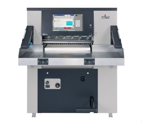 Taglierina da carta idraulica - D 66 - POLAR Cutting Technologies GmbH - con display digitale / programmabile / di precisione