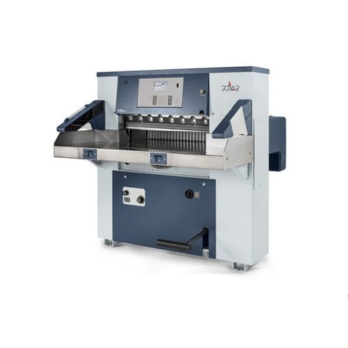 Taglierina da carta idraulica - D 80 - POLAR Cutting Technologies GmbH - con display digitale / programmabile / di precisione