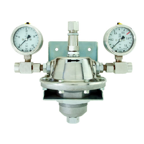 Regolatore di pressione per gas - PHR - Hornung GmbH - a diaframma / monostadio / analogico