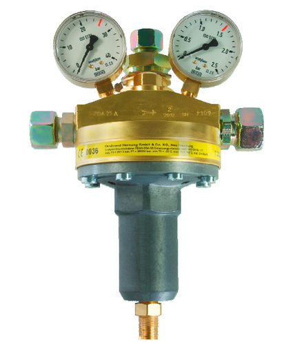 Regolatore di pressione per gas propano - ZDA 25 - Hornung GmbH - per gas / per gas caldo / per gas corrosivo